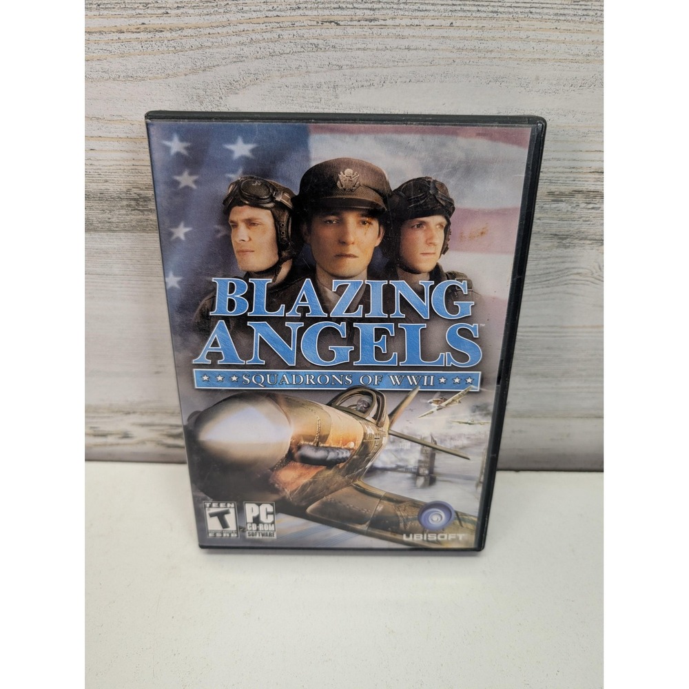 Blazing Angels Squadrons Of WWII PC Game T Ubisoft Manual Multiplayer Online